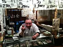 A welcoming restauranteur